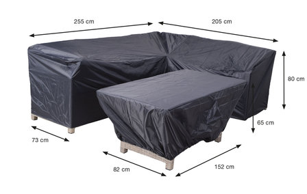 Garden Impressions Coverit Lounge/Dining H&uuml;lle - 255/205x73xH80 &amp; 152x82xH65