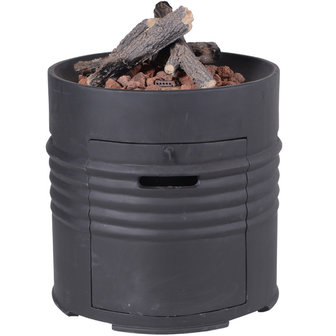 Garden Impressions Cozy Living Barrel - &Oslash;60xH62, schwarz