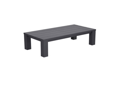 Garden Impressions Cube Lounge Tisch - 140x72xH40 carbon black