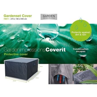 Garden Impressions Coverit Gartenseth&uuml;lle - 270x190xH85