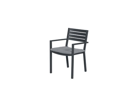 Garden Impressions Oklahoma Dining Stuhl - carbon black/ mid grey