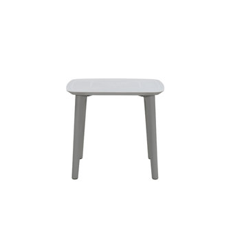 Garden Impressions Celano Tisch 85x85xH75 cm - hellgrau