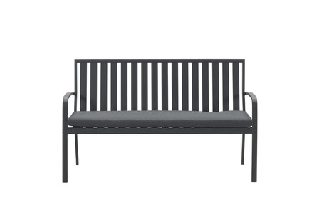 Garden Impressions Bruno Parkbank L150 cm - carbon black/ reflex black