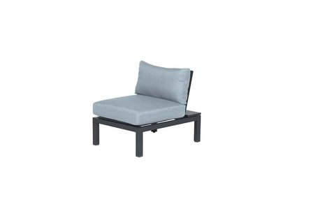 Garden Impressions Annabella Lounge Sessel - carbon black/ mintgrau