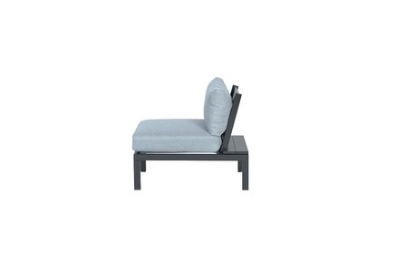 Garden Impressions Annabella Lounge Sessel - carbon black/ mintgrau