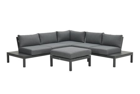 Garden Impressions Annabella Lounge Set 4-tlg - Carbon black/ mystic Grau