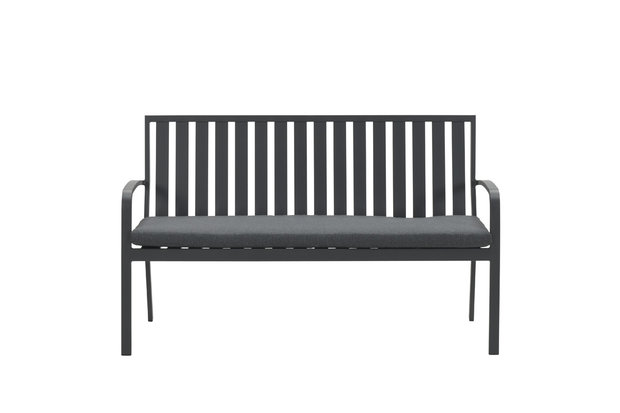 Garden Impressions Bruno Parkbank L150 cm - carbon black/ reflex black