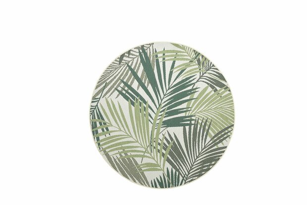 Garden Impressions Naturalis Teppich - Ø160 cm palm leaf
