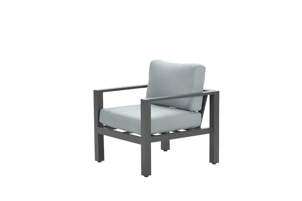 Garden Impressions Bianca Lounge Sessel - carbon black/mintgrau