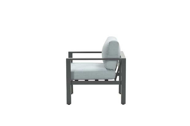 Garden Impressions Bianca Lounge Sessel - carbon black/mintgrau