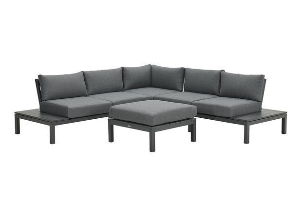 Garden Impressions Annabella Lounge Set 4-tlg - Carbon black/ mystic Grau