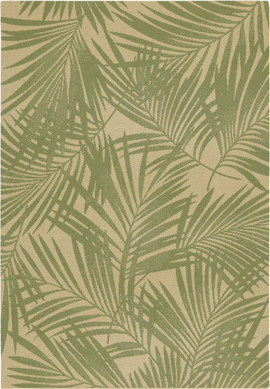 Garden Impressions Naturalis Outdoor Teppich - 120x170 tropical leaf