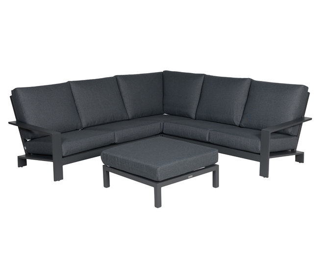 Garden Impressions Lincoln lounge set 4-tlg. - carbon black/ reflex black