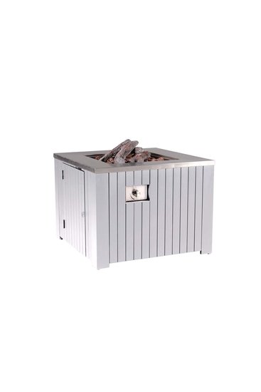 Garden Impressions Cozy Living Faro - 80x80, Alu/ arctic grey