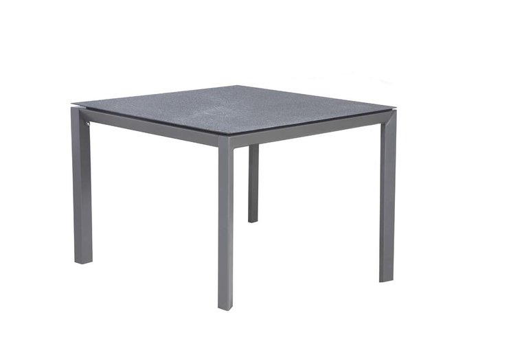 Garden Impressions Salsa Tisch 90x90 - carbon black/Spraystone grey