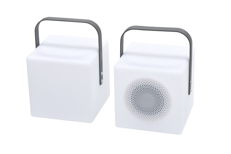 Garden Impressions Blocko Lampe H20 cm - Handgriff anthrazit/bluetooth