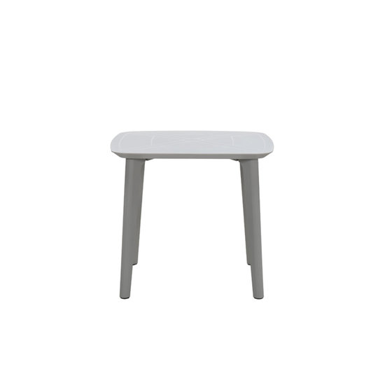 Garden Impressions Celano Tisch 85x85xH75 cm - hellgrau
