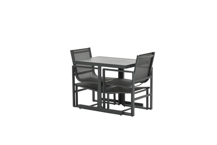 Garden Impressions Alabama Balkon Set 5-tlg. - carbon black/anthrazit