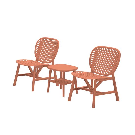 Garden Impressions Andria Balkon Set 3-tlg - Kupfer