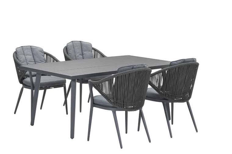 Garden Impressions Pertica Garten Set 5-Teilig - dark gey/mystic grey